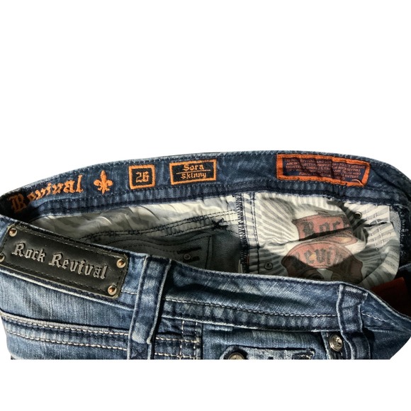 Rock Revival Sora Skinny size 26 - Picture 6 of 16